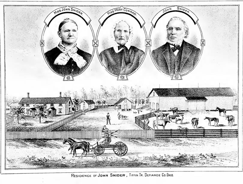 OHIO GENEALOGY EXPRESS Defiance Co. Ohio History Biographies